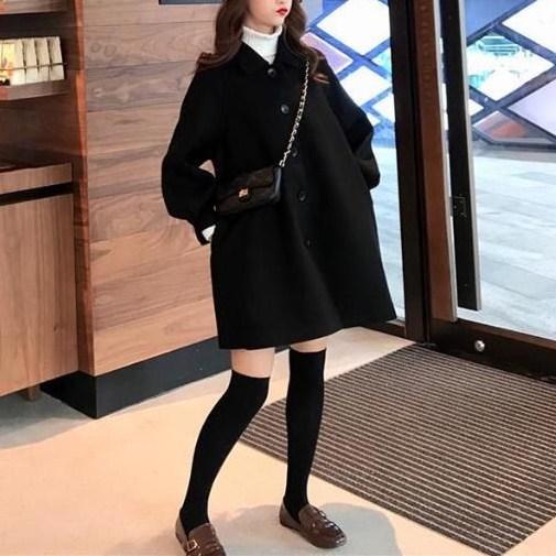 チューリップ袖ショートコート 4898-画像8-韓国ファッション通販POPREA［ポップリア］