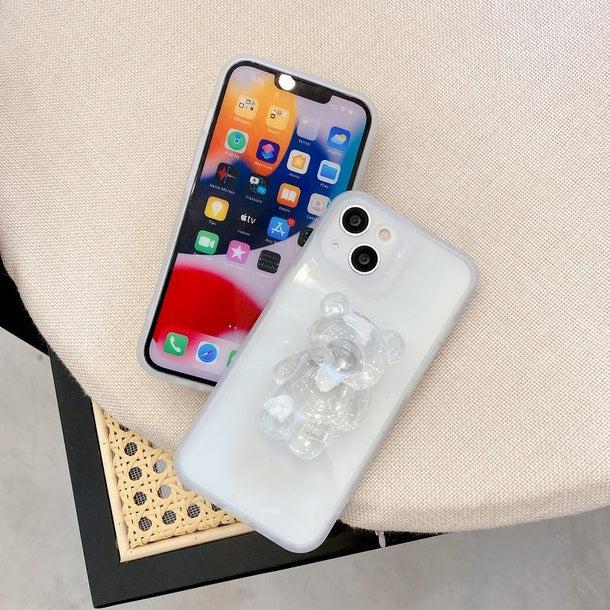 クリアくまちゃんスマホグリップ 5162-画像9-韓国ファッション通販POPREA［ポップリア］