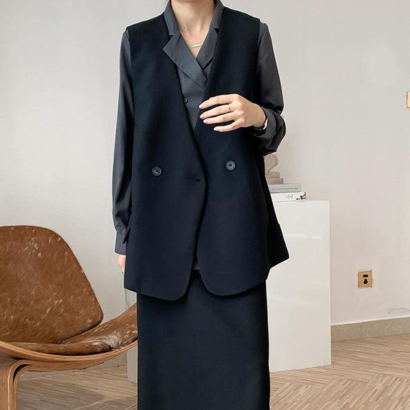 ベーシックシンプルジレ 5154-画像9-韓国ファッション通販POPREA［ポップリア］