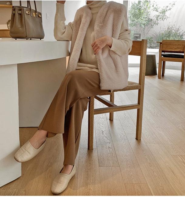 エコファーベスト 5004-画像9-韓国ファッション通販POPREA［ポップリア］