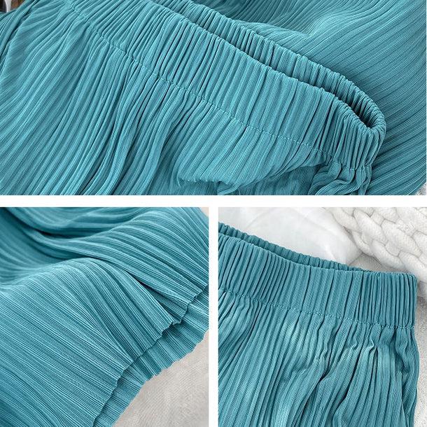 シルクタッチカラーリブパンツ 5225-画像9-韓国ファッション通販POPREA［ポップリア］