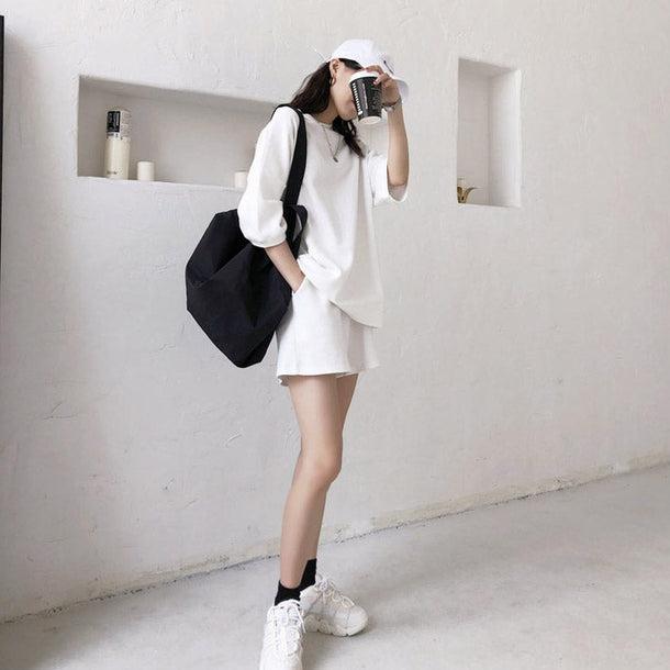 ルーズトレーニングセットアップ 5117-画像9-韓国ファッション通販POPREA［ポップリア］