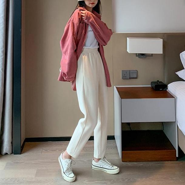 コーディロイ裏ボアパンツ 4875-画像9-韓国ファッション通販POPREA［ポップリア］