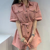 ショートレングパンツオールインワン 5312-画像9-韓国ファッション通販POPREA［ポップリア］