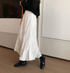 変形ランダムプリーツロングスカート 4969-画像9-韓国ファッション通販POPREA［ポップリア］