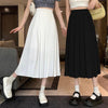 ハイウエストフロントプリーツロングスカート 5338-画像1-韓国ファッション通販POPREA［ポップリア］
