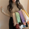 ベーシックハイネックカラートップス 4872-画像1-韓国ファッション通販POPREA［ポップリア］
