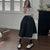 カジュアルベルトフレアスカート 5850-画像1-韓国ファッション通販POPREA［ポップリア］