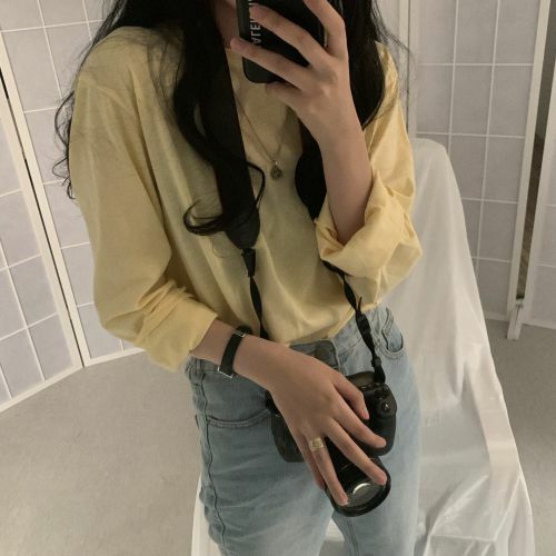 くすみカラーラウンドネックロンTee 2282の商品画像_6