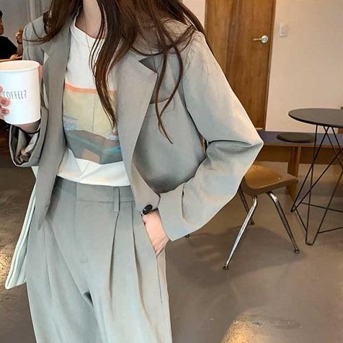 ショートジャケットセットアップ 2193の商品画像_4