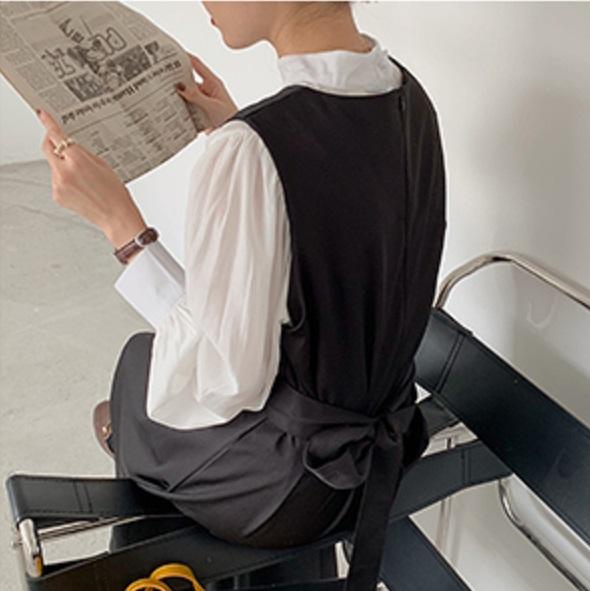 アンティークパフスリーブブラウス 2725-お取り寄せ2725-画像2-韓国ファッション通販POPREA［ポップリア］