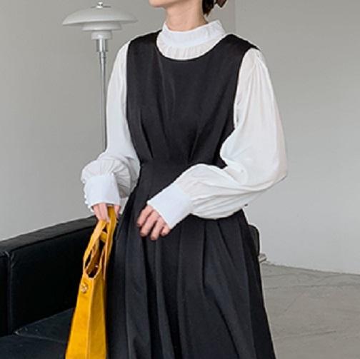 アンティークパフスリーブブラウス 2725-お取り寄せ2725-画像6-韓国ファッション通販POPREA［ポップリア］