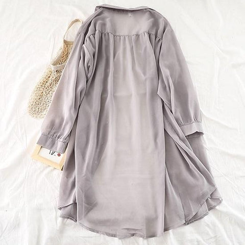 シースルーロングシャツ 1875の商品画像_7