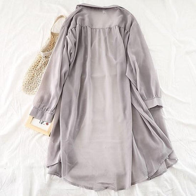 シースルーロングシャツ 1875の商品画像_7