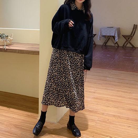 レオパードワンピセットアップ 2556