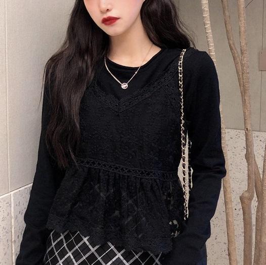 レースキャミセットアップ 2952-画像6-韓国ファッション通販POPREA［ポップリア］