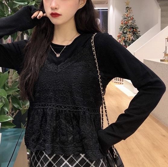 レースキャミセットアップ 2952-画像8-韓国ファッション通販POPREA［ポップリア］