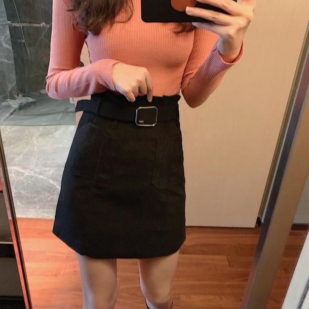 スエードライクミニスカート 2854-画像8-韓国ファッション通販POPREA［ポップリア］