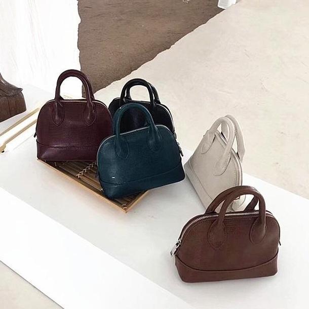 クロコ ミニカラーバッグ 2895-画像1-韓国ファッション通販POPREA［ポップリア］