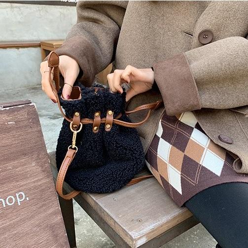 モコモコボアバケットバッグ 2837-画像11-韓国ファッション通販POPREA［ポップリア］