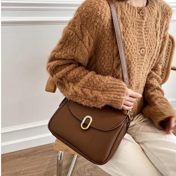 スクエアショルダーバッグ 4289-画像10-韓国ファッション通販POPREA［ポップリア］