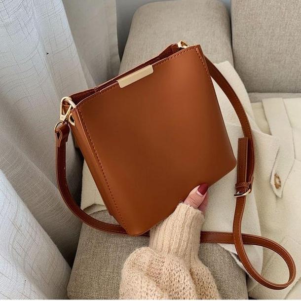 シンプルショルダーバッグ 4302-画像10-韓国ファッション通販POPREA［ポップリア］