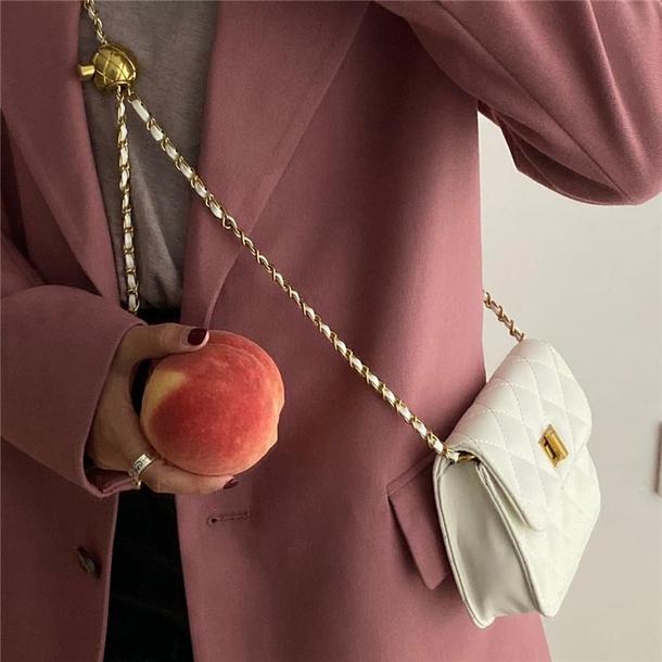 ゴールドチェーンショルダーバッグ 3914-画像10-韓国ファッション通販POPREA［ポップリア］