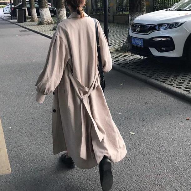 パフスリーブシングルブレストコート 3256-画像10-韓国ファッション通販POPREA［ポップリア］