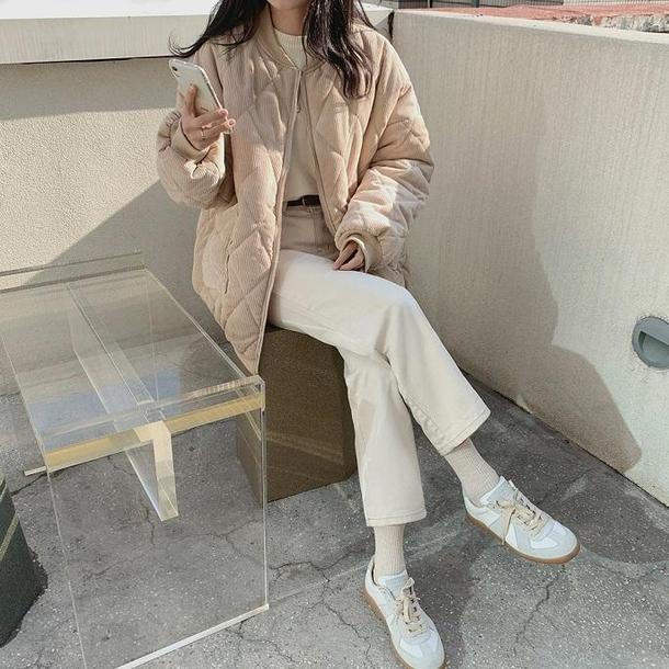 コーデュロイベーシックブルゾン 4052-画像10-韓国ファッション通販POPREA［ポップリア］