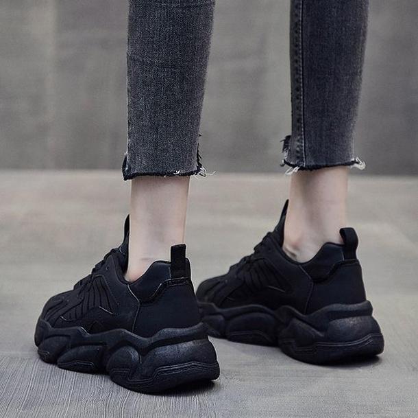 ワントーンダッドシューズ 4019-画像10-韓国ファッション通販POPREA［ポップリア］