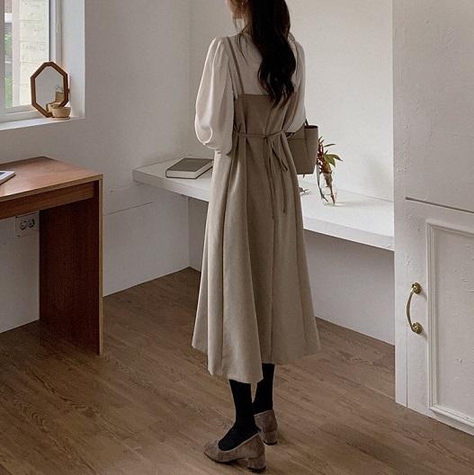 トランペットスリーブシャツ＆ワンピ 4090-画像10-韓国ファッション通販POPREA［ポップリア］