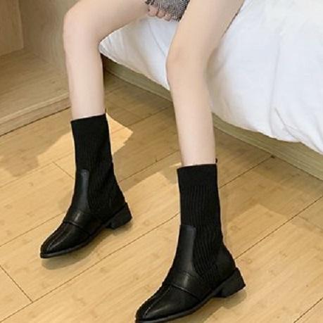 リブソックスショートブーツ 4083-画像11-韓国ファッション通販POPREA［ポップリア］