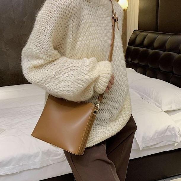 シンプルショルダーバッグ 4302-画像11-韓国ファッション通販POPREA［ポップリア］