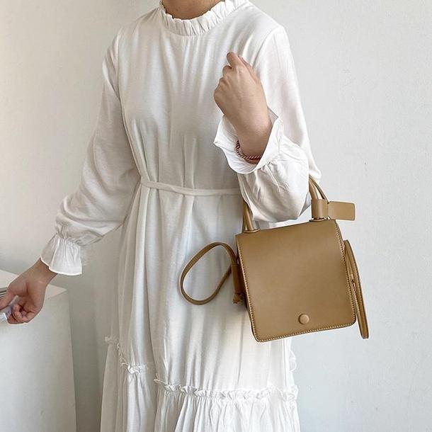 ハンドル付ショルダーバッグ 3857-画像11-韓国ファッション通販POPREA［ポップリア］