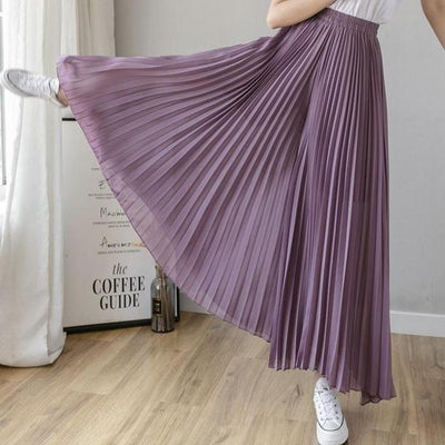 プリーツワイドパンツ 3696-画像11-韓国ファッション通販POPREA［ポップリア］