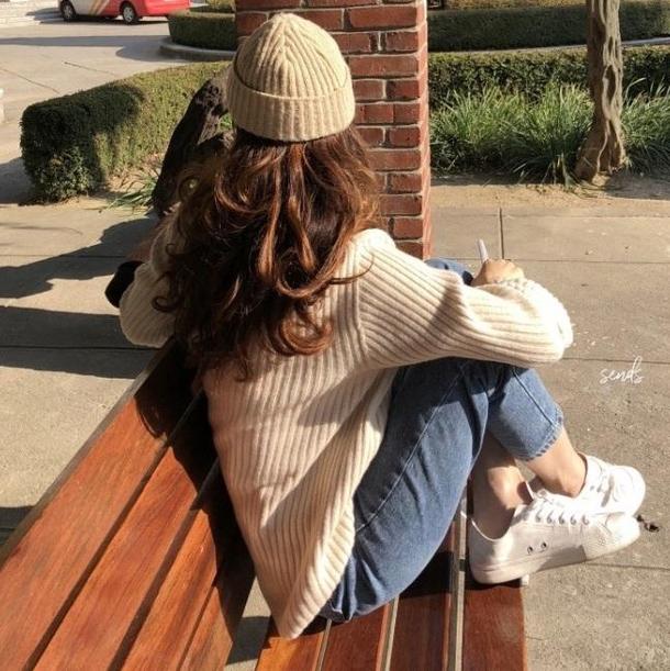 ハイネックルーズリブニット 4100-画像11-韓国ファッション通販POPREA［ポップリア］