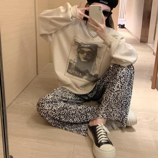 クールプリントスウエット 3982-画像12-韓国ファッション通販POPREA［ポップリア］