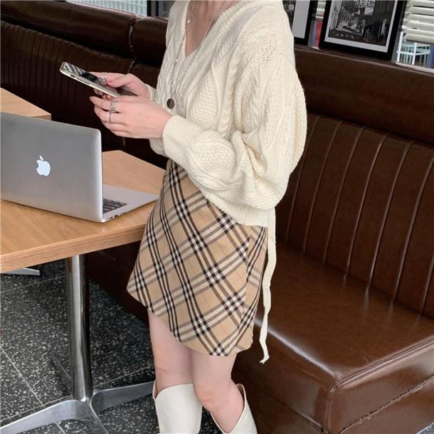 バックストラップショートニット 3925-画像12-韓国ファッション通販POPREA［ポップリア］