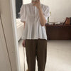 バックプリーツパフスリーブシャツ 4532-画像12-韓国ファッション通販POPREA［ポップリア］