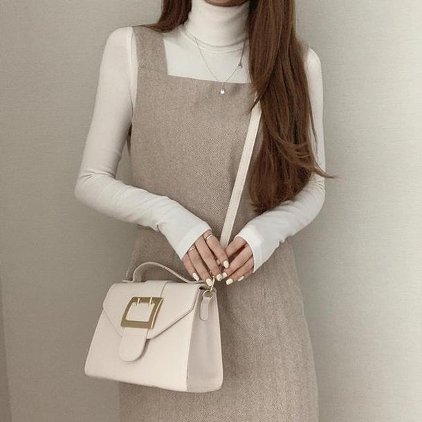 フレンチフェイクウールジャンスカ 4158-画像12-韓国ファッション通販POPREA［ポップリア］