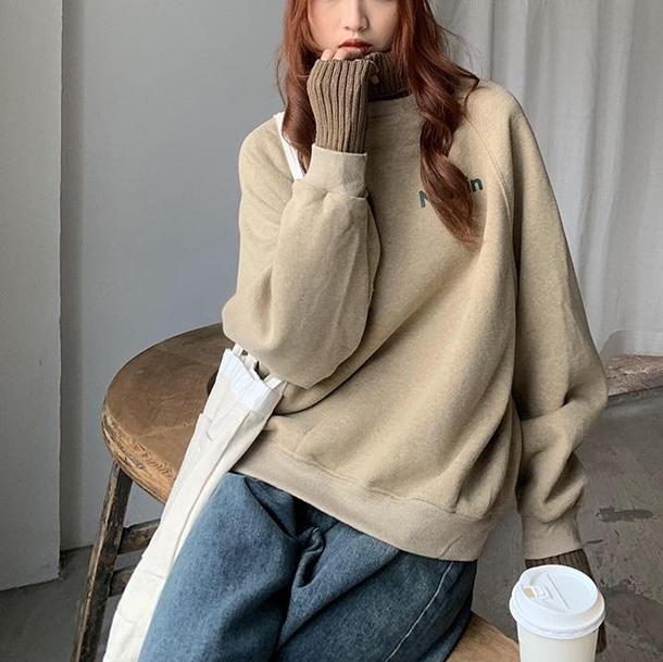 タートルネックロゴプルオーバー 4246-画像12-韓国ファッション通販POPREA［ポップリア］