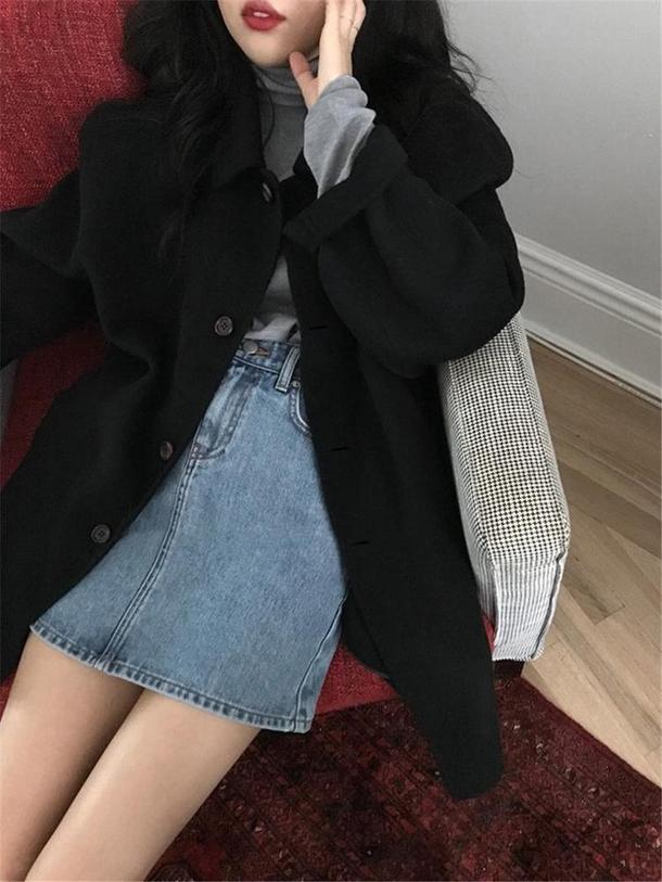 ナチュラルステンカラーコート 4036-画像13-韓国ファッション通販POPREA［ポップリア］