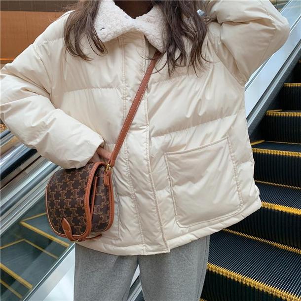 ボア付きエコダウンジャケット 3998-画像13-韓国ファッション通販POPREA［ポップリア］