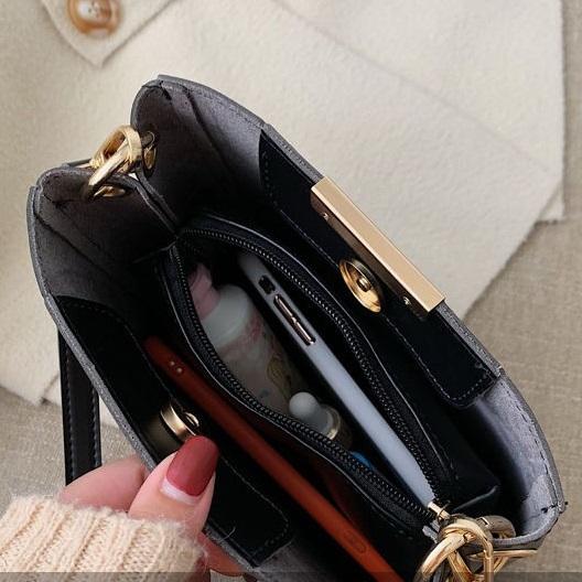 シンプルショルダーバッグ 4302-画像13-韓国ファッション通販POPREA［ポップリア］