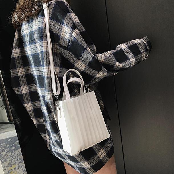 ストライプシースルークリアバッグ 3429-画像13-韓国ファッション通販POPREA［ポップリア］