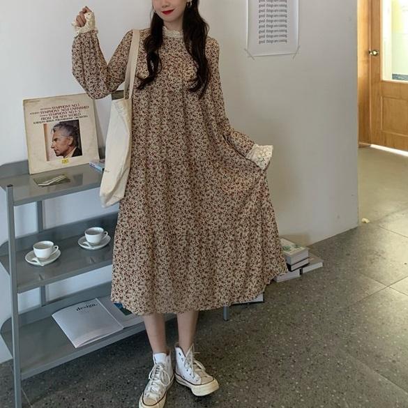 フェミニンレース小花柄ワンピ 3141-画像13-POPREA