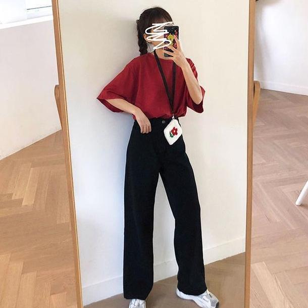 カジュアルワイドパンツ 3425-画像13-韓国ファッション通販POPREA［ポップリア］