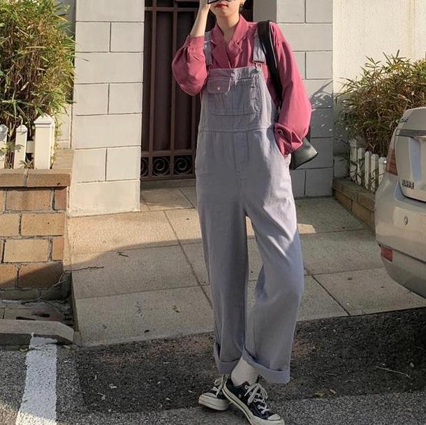 ルーズサロペットオーバーオール 4260-画像13-韓国ファッション通販POPREA［ポップリア］