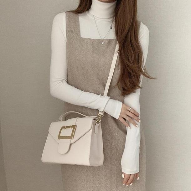 フレンチフェイクウールジャンスカ 4158-画像13-韓国ファッション通販POPREA［ポップリア］