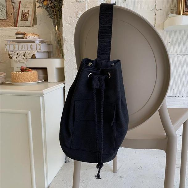 キャンバスバケツバッグ 3322-画像14-韓国ファッション通販POPREA［ポップリア］